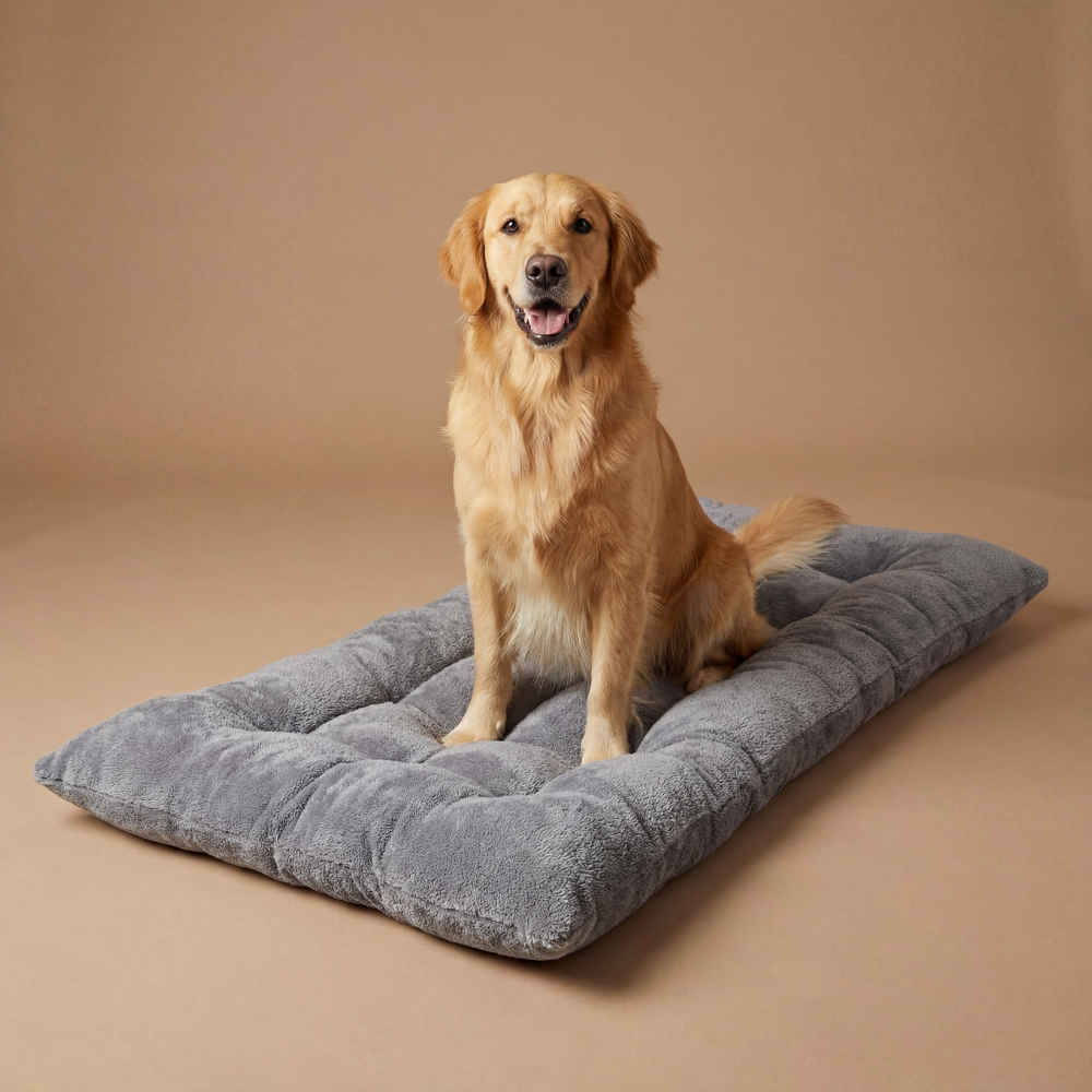 Plush Dog Bed Mat